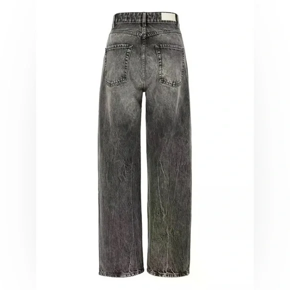 Icon Denim Medium Wash Grey Poppy Jeans Donna